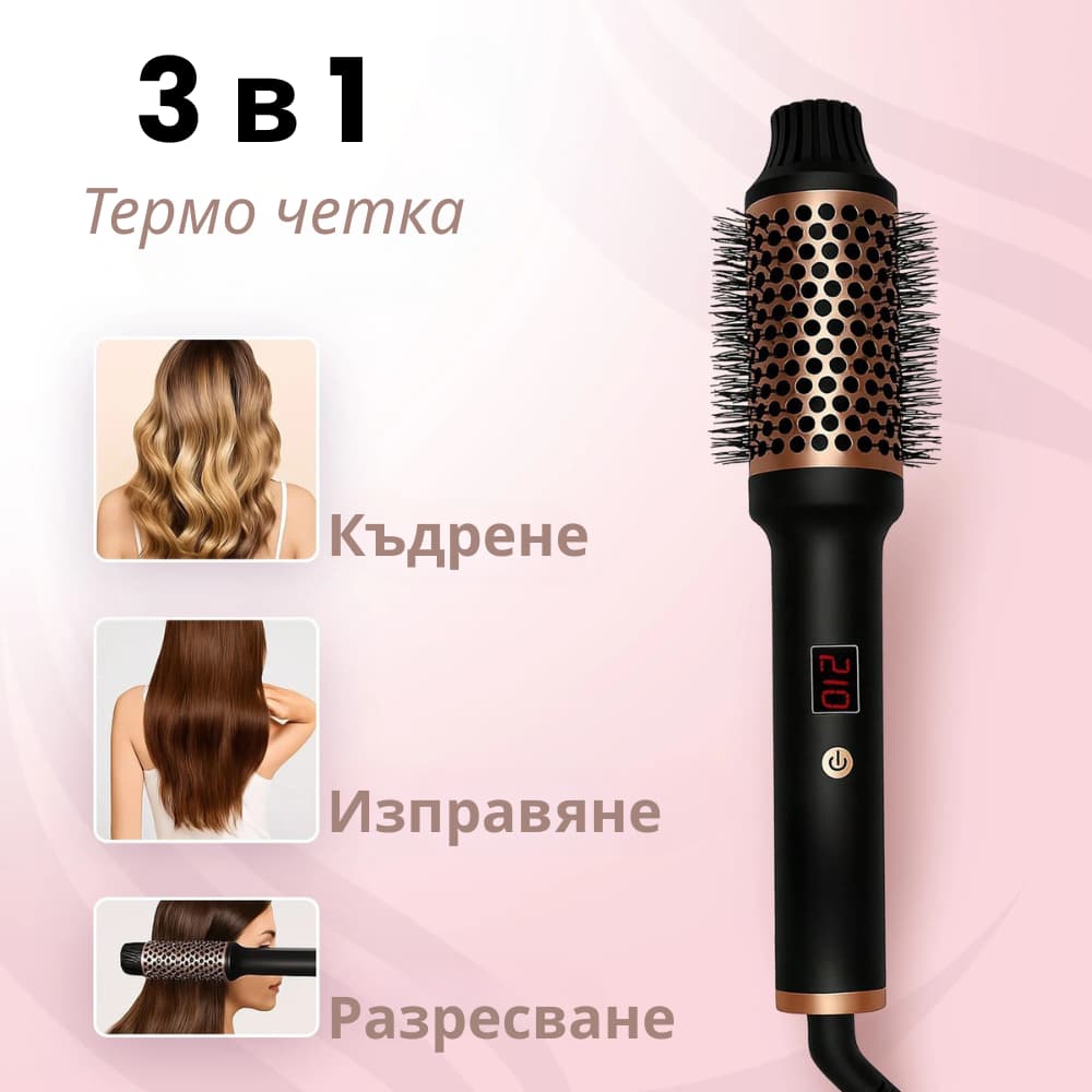 Mirrora Hair™ - 3в1 Термо Четка